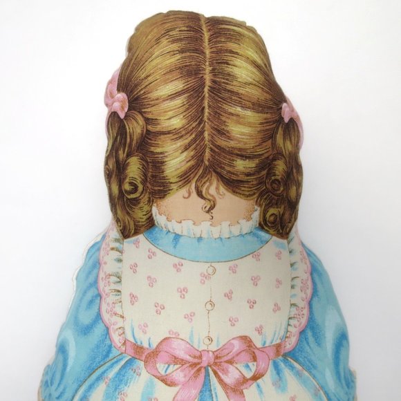Vintage Cranston Cut & Sew 'Jennifer' Victorian Girl Doll Pillow - Picture 6 of 9